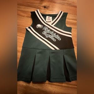 Philadelphia eagles toddler dress